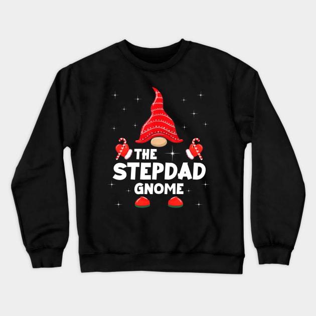 The Stepdad Gnome Matching Family Christmas Pajama Crewneck Sweatshirt by Foatui